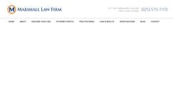 Desktop Screenshot of marshall-law-firm.com